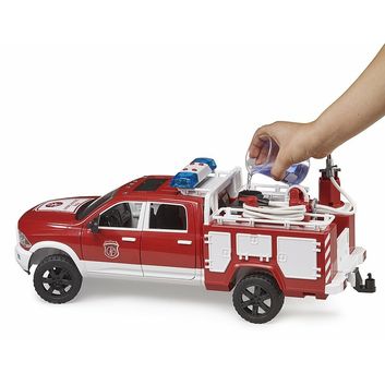 Bruder RAM 2500 Fire Engine Truck with Light &amp; Sound Module alternative