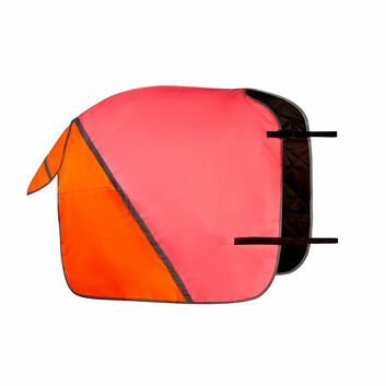 Equisafety Hi-Vis Waterproof Quarter Sheet Pink/Orange