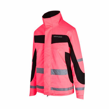 Equisafety Winter Inverno Riding Jacket Pink