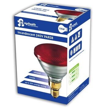 Agrihealth Infrared Bulb 175W Red