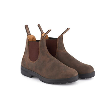 Blundstone 585 Classic Leather Chelsea Boots Rustic Brown