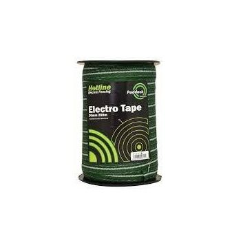 Hotline Paddock Essentials Electro Tape 40mm X 200M Green