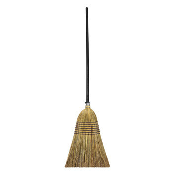 Perry Equestrian 980mm No.7134 Corn/Barn Broom with Wooden Handle