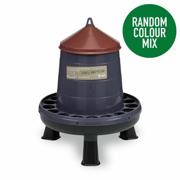 Gaun Poultry Feeder Plastic Recycled With Legs Multipack alternative