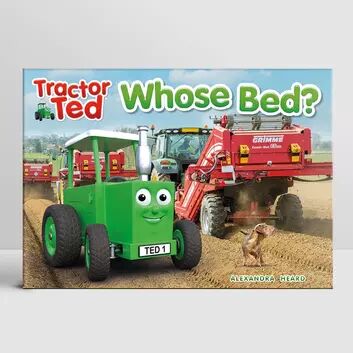 Tractor Ted Whose Bed? Story Book