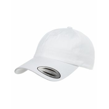 Flexfit Low Profile Cotton Twill Cap White