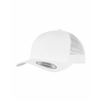 Flexfit Retro Trucker Cap White