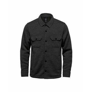 Stormtech Men's Pure Earth Avalanche Fleece Shirt Black Heather