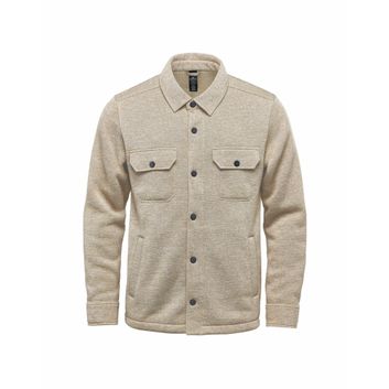 Stormtech Men's Pure Earth Avalanche Fleece Shirt Oatmeal Heather