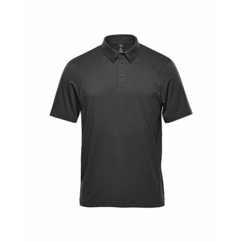 Stormtech Men's Pure Earth Camino Performance Short Sleeve Polo Graphite