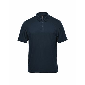 Stormtech Men's Pure Earth Camino Performance Short Sleeve Polo Navy