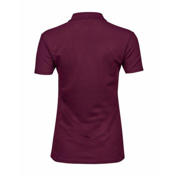 Tee Jays Ladies' Luxury Stretch Polo Wine
