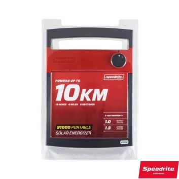 Speedrite S1000 Integrated Solar Energizer alternative
