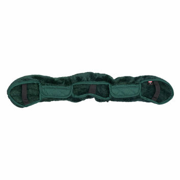 Imperial Riding Girth Cover Fur IRH Go Star Forest Green