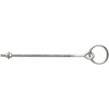 10 x Perry 150mm 6" No.519 Manger Ring on Welded Eye Bolt