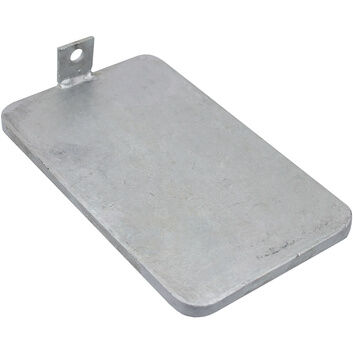 10 x Perry 200mm x 120mm No.184 Flat Plate - Concrete in Gate Stop
