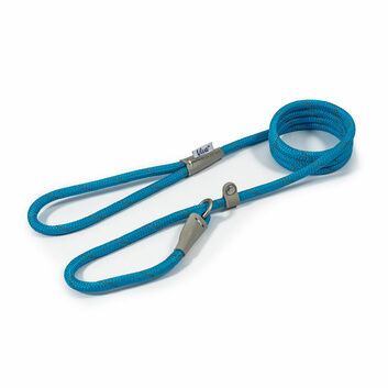 Ancol Viva Rope Slip Reflective Blue