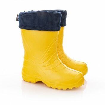 Leon Boots Termix Kids Ultralight Wellington Boots Yellow