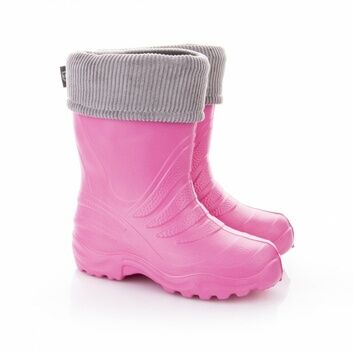 Leon Boots Termix Kids Ultralight Wellingtons Pink