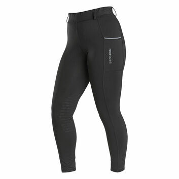 Firefoot Howden Riding Tights Ladies Black/Grey