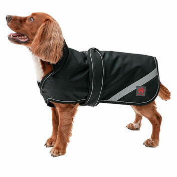 Firefoot Waterproof 2-In-1 Dog Coat Black