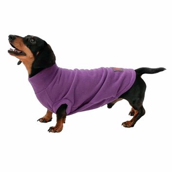 Firefoot Fleece Dachshund Jumper Purple alternative