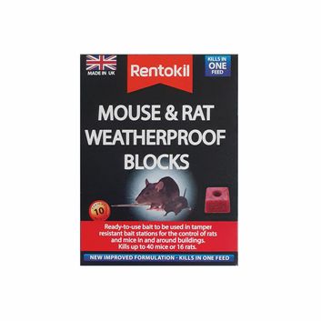 Rentokil Mouse &amp; Rat Weatherproof Blocks alternative
