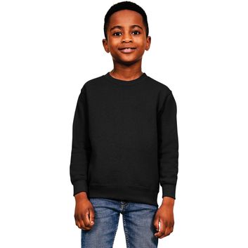 Casual Classics Ringspun Blended Kids Hood - Black