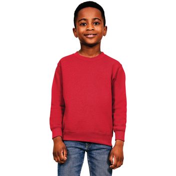 Casual Classics Ringspun Blended Kids Hood - Red