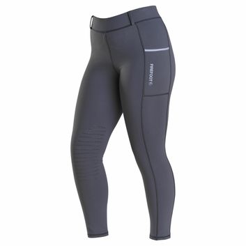 Firefoot Thirsk Fleece Lined Breeches Kids Charcoal/Blue alternative