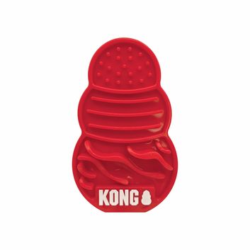 KONG Licks Treat Dispenser Red
