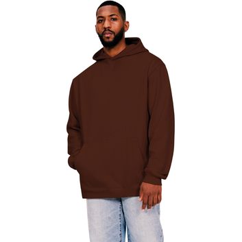 Casual Classics Ringspun Blended 280 Oversize Tall Hood - Chocolate