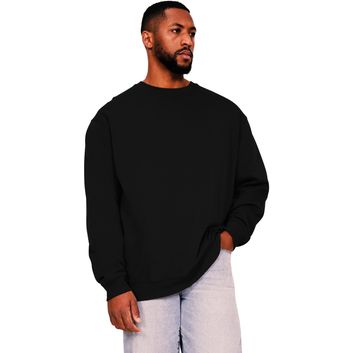 Casual Classics Ringspun Blended 280 Oversize Tall Sweat - Black