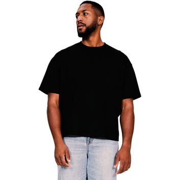 Casual Classics Ringspun Core 150 Boxy Oversize T-Shirt - Black