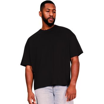 Casual Classics Ringspun Core 150 Boxy Oversize Tall T-Shirt - Black