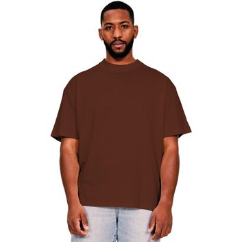 Casual Classics Ringspun Core 150 Extended Neck T-Shirt - Chocolate