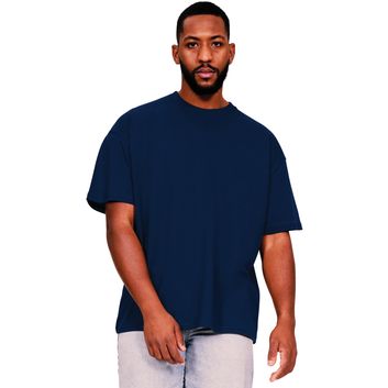 Casual Classics Ringspun Core 150 Oversize T-Shirt - Navy Blue
