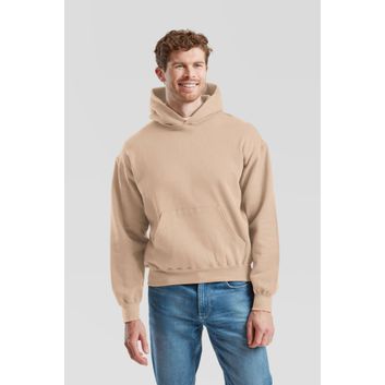Fruit Of The Loom Supercotton Hooded Sweat Adult - Desert Sand