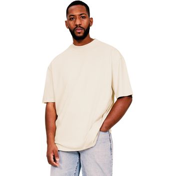 Casual Classics Ringspun Core 150 Oversize Extended Neck Tall T-Shirt - Ecru
