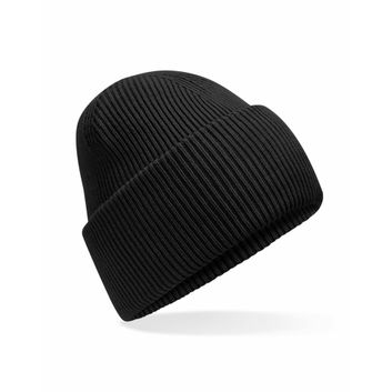 Beechfield Classic Deep Cuffed Beanie Black