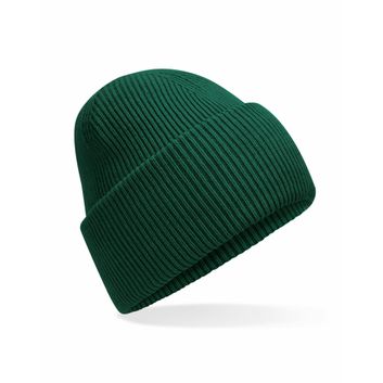 Beechfield Classic Deep Cuffed Beanie Bottle Green