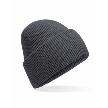 Beechfield Classic Deep Cuffed Beanie Graphite