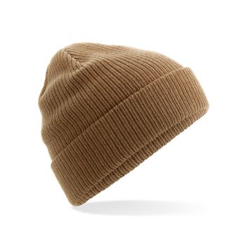 Beechfield Organic Cotton Beanie Biscuit
