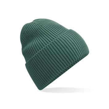 Beechfield Oversized Cuffed Beanie Marine Green