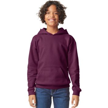 Gildan Softsyle Midweight Pullover Hood Kids - Maroon