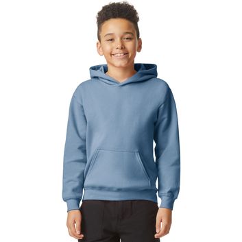 Gildan Softsyle Midweight Pullover Hood Kids - Stone Blue