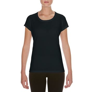 Gildan Ladies Performance Core T-Shirt - Black