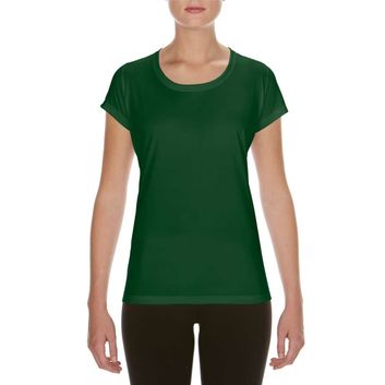 Gildan Ladies Performance Core T-Shirt - Sport Dark Green