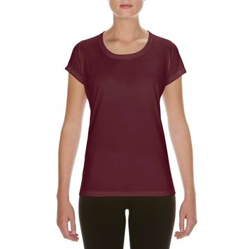 Gildan Ladies Performance Core T-Shirt - Sport Dark Maroon