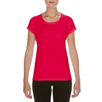 Gildan Ladies Performance Core T-Shirt - Sport Scarlet Red